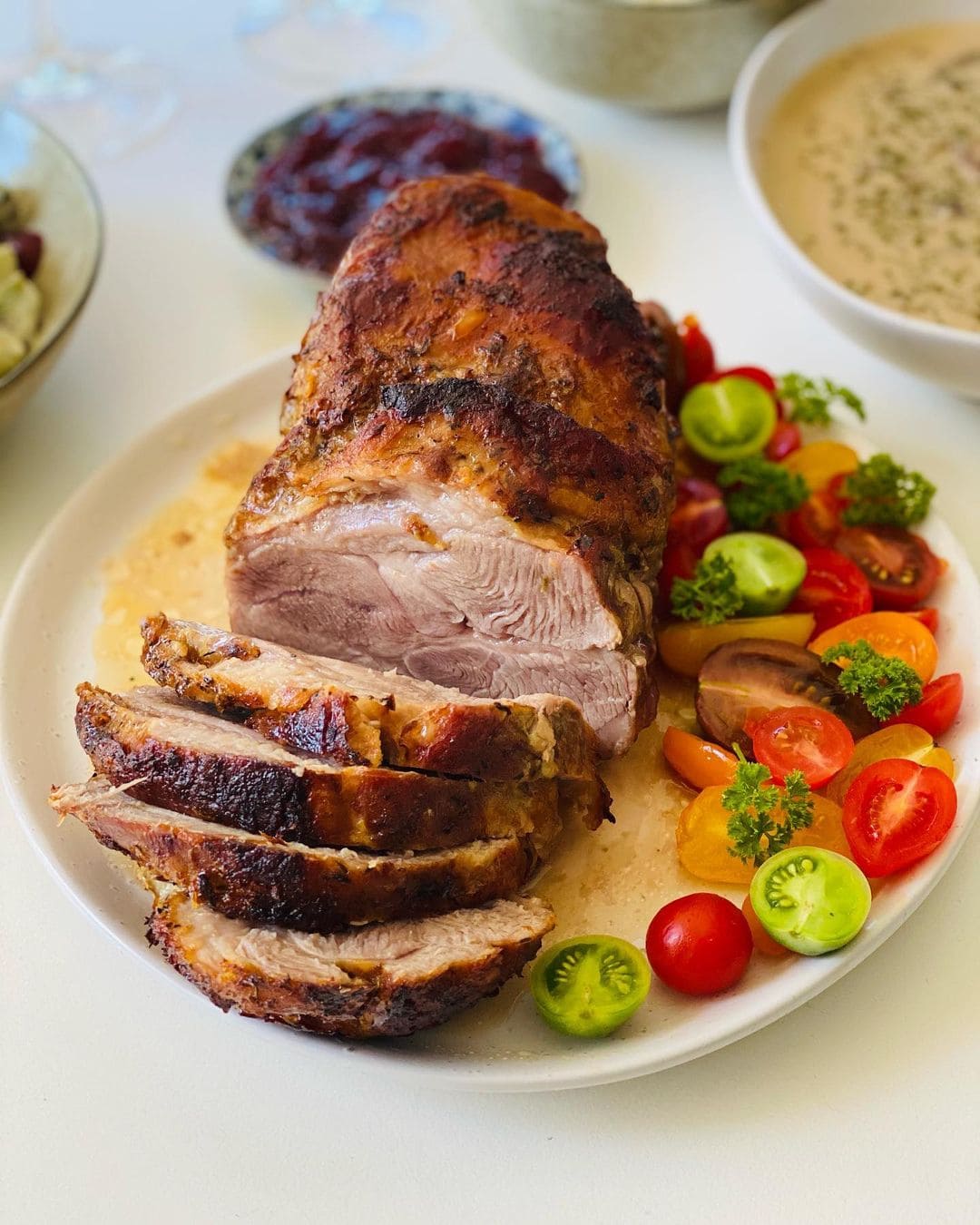 Pavo horneándose en su jugo