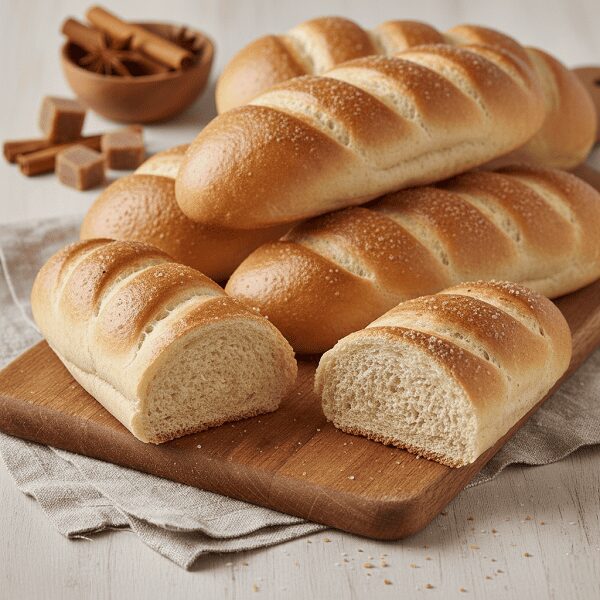 Pan Andino Venezolano recién horneado y listo para comer