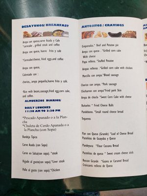 Antojitos Colombiano