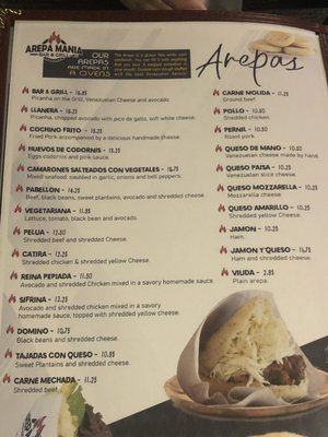 Arepa Mania Venezuelan Cuisine