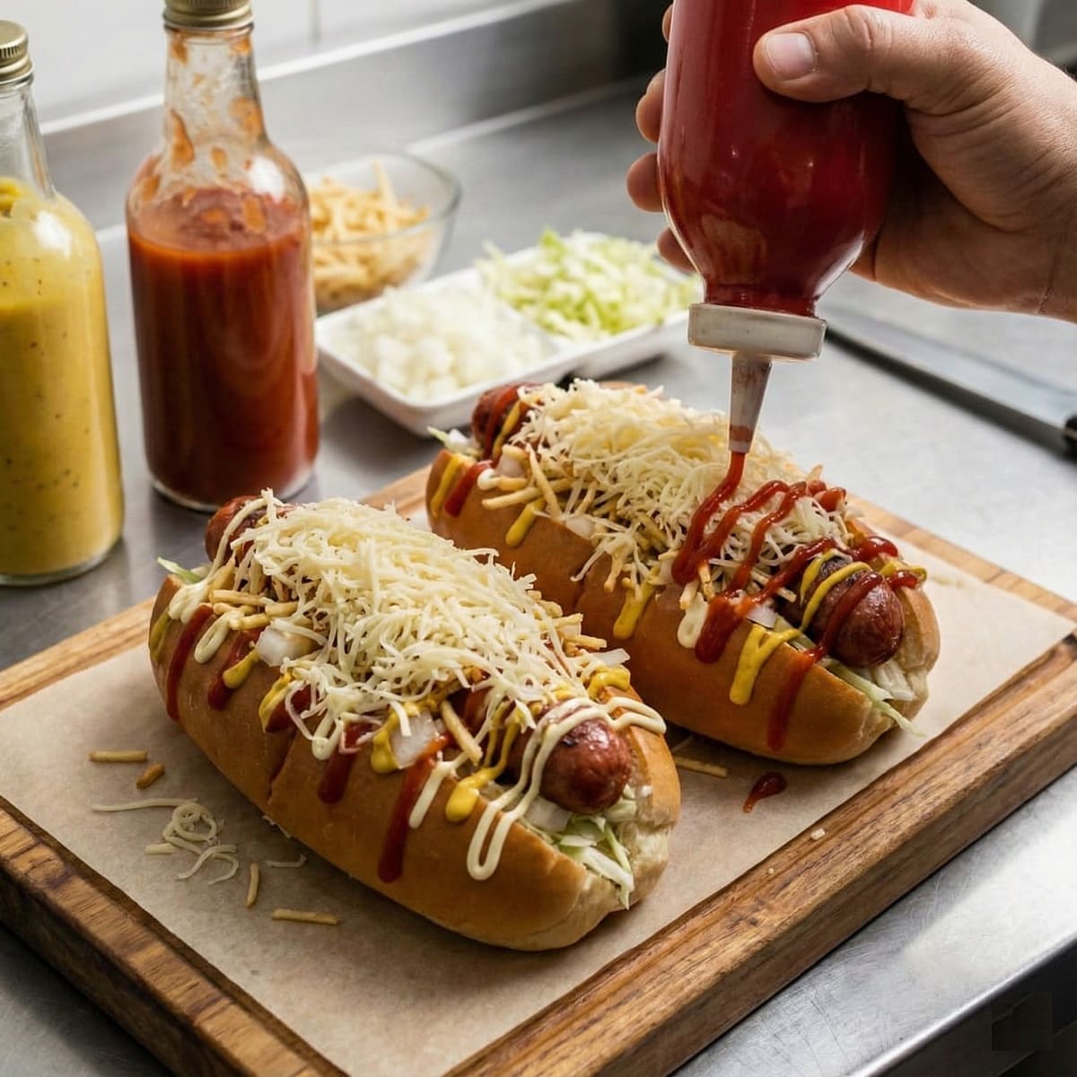 Perro Caliente Venezolano con full equipo